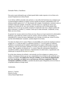 Estimados Padres y Guardianes: Esta carta es para informarles que