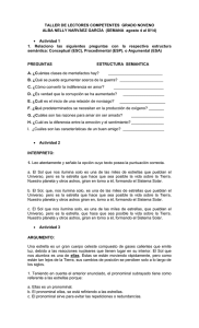 Taller de Lectores Competentes 9°: Comprensión Lectora