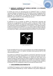 INTELSAT:  SATÉLITES  QUE  BRINDAN  SERVlClO ... TERRENA DE GUAYAQUIL Televisión digital