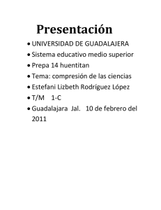 Presentación - comprensiondelaciencia