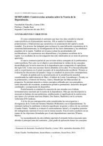 AYA-01-15-1 SEMINARIO: Propuesta y programa