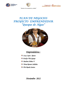 “Queque de Algas” Emprendedoras
