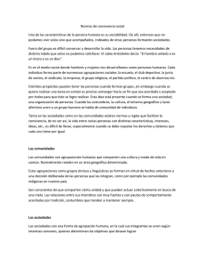 Normas de convivencia social