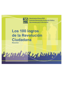 3.1 Logros de la Rev..