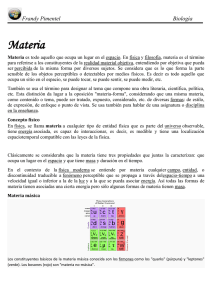 Materia másica - frandypimentel