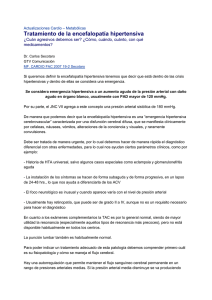 Tratamiento de la encefalopatía hipertensiva
