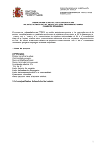 Traslado del proyecto