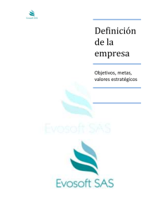 Definición de Evosoft SAS: Misión, Visión y Valores
