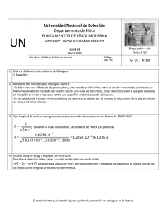 UN  Universidad Nacional de Colombia Departamento de Física