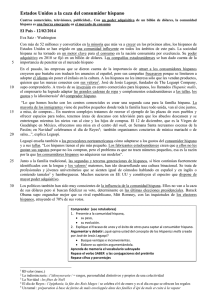 Estados Unidos a la caza del consumidor hispano