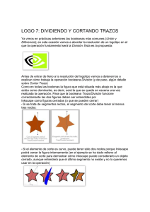 7: Dividiendo y cortando trazo LOGO 7: DIVIDIENDO Y CORTANDO