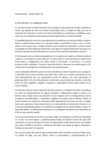 Daniel Wiesner Diseño Gráfico VII EL ART NOUVEAU Y EL