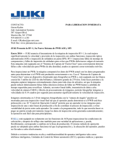 JUKI Presenta la RV-1, Su Nuevo Sistema de PWB