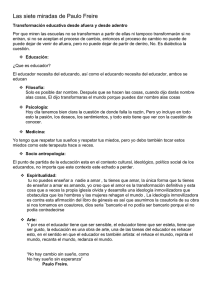 Vine al curso de magisterio porque no tenía otra
