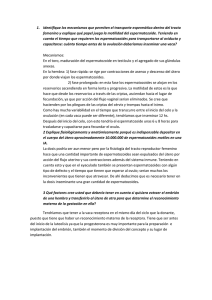 Identifique los mecanismos que permiten el transporte espermático