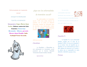 Enfermedades de trasmisión sexual COLEGIO DE BACHILLERES