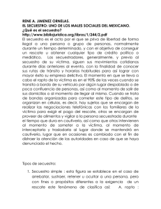El Secuestro: Un Mal Social en México - Análisis y Tipos