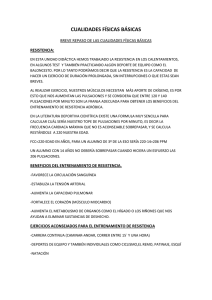 APUNTES CUALIDADES FÍSICAS BÁSICAS