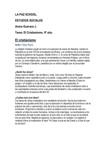 El Cristianismo - LaPazColegioWiki2012-2013