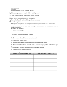 GUÍA DE BIOLOGÍA 3010 y 3020 SE ENTREGA EN EL CUADERNO