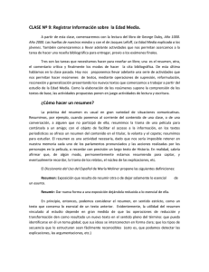 CLASE Nº 9: Registrar Información sobre la Edad Media.