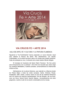 VIA CRUCIS FE + ARTE 2014