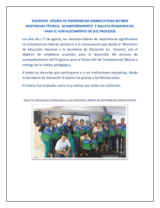 Encuentro Experiencias Significativas
