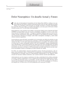 Editorial C Dolor Neuropático: Un desafío Actual y Futuro