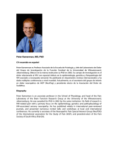 Peter Kamerman, MD, PhD