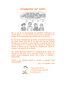 ¿Evangelizar  por  radio?
