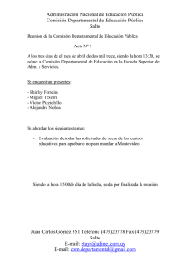 Acta Nº1 Salto 2013