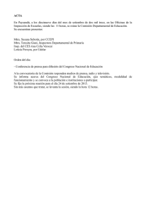 Acta Nº07 Paysandú 2013