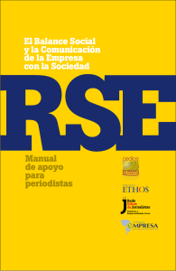Manual de apoyo para periodistas