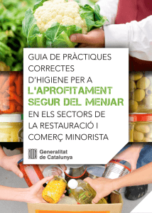 Guia de pràctiques correctes d'higiene per a l'aprofitament segur del menjar