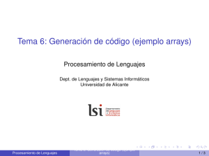 ejemplo arrays