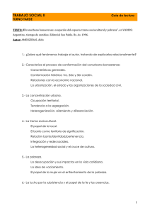 AMEIGEIRAS, Aldo: El conurbano bonaerense: ocupaci n del espacio, trama sociocultural y pobreza", en VARIOS: Argentina , tiempo de cambios. Editorial San Pablo. Bs. As. 1996 .