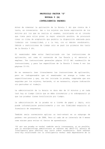 Protocolo FACTOR “G”