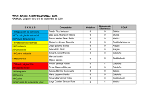 WORLDSKILLS INTERNATIONAL 2009