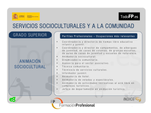 SERVICIOS SOCIOCULTURALES Y A L A COMUNIDAD