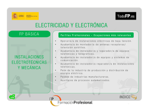 instalaciones electrotecnicas y mecanica