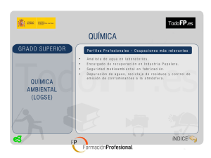 QUÍMICA G R A D O   S U P...