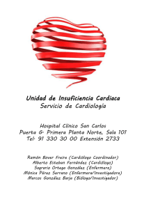 Proyecto Solidaridad IC: atención domiciliaria IC avanzada
