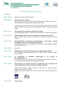 Recepción y entrega de documentación