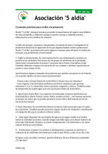 5 Consejos practicos para recibir a la primavera
