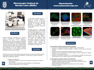 Microscopia Confoca l de Barrido Laser (MCBL)