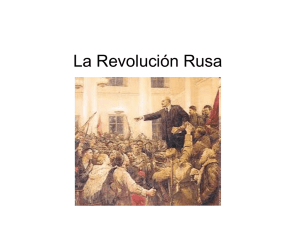 La Revolución Rusa