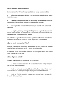 Teoría de magnitudes