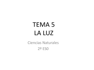 tema 5 la luz