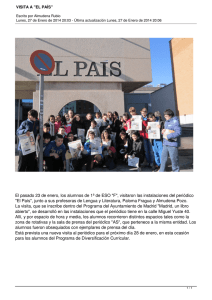 VISITA A &#34;EL PAÍS&#34;