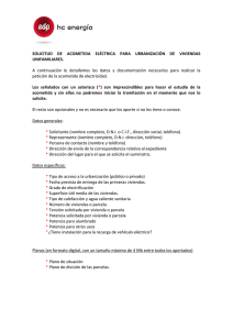 Urbanizaciones para viviendas unifamiliares